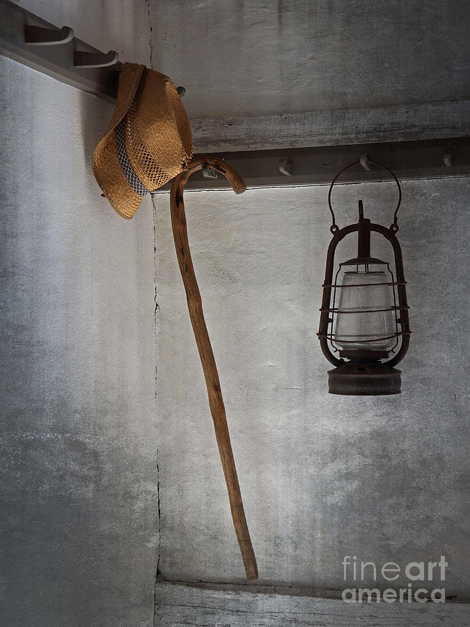 A place to Hang Your Hat Photograph by Inge Riis McDonald