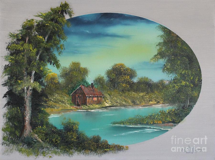 A Place to Reflect Painting by Bob Williams