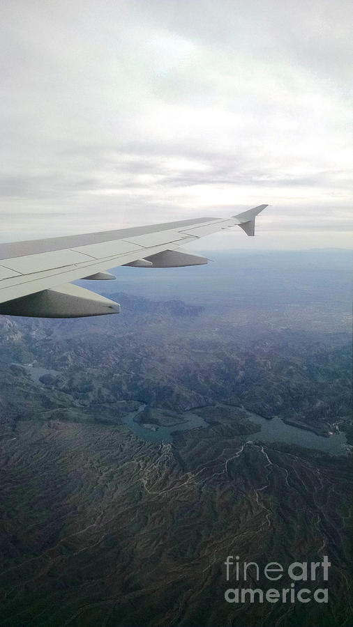 A Plane View Over Arizona Photograph