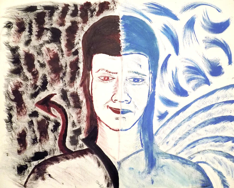 A Play Card Painting by Sherif Shazly A Play Card Painting by Sherif Shazly