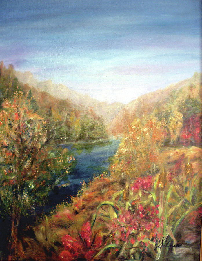 A Pleasant Place Painting by Mary Silvia