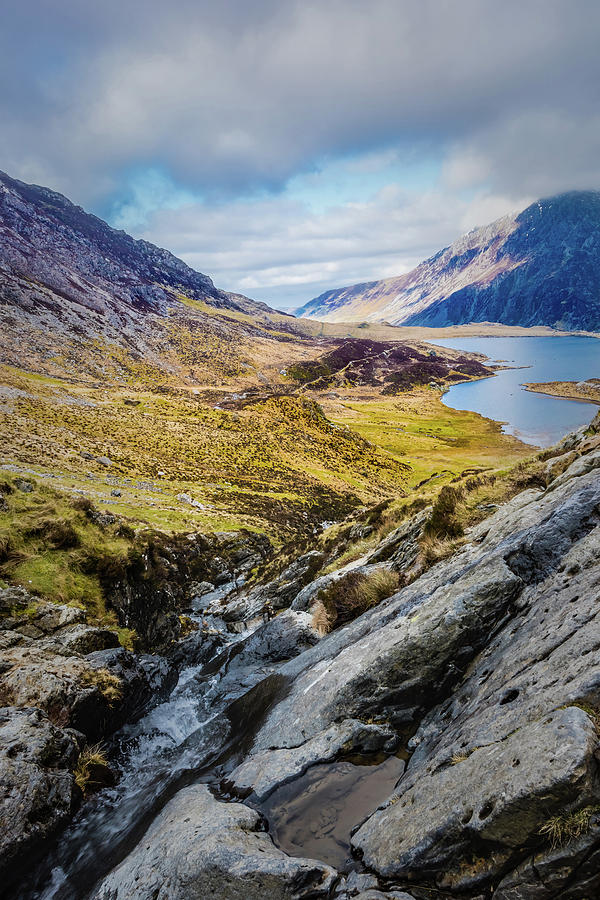 A Portrait of Snowdonia Photograph by Nick Bywater