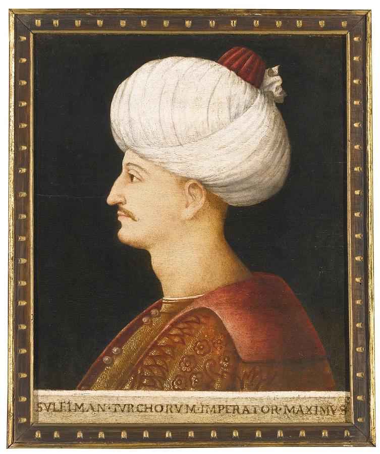 A Portrait Of Suleyman Painting by Eastern Accents