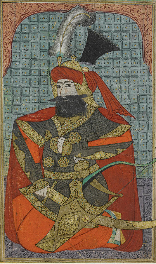 A Portrait Of Sultan Murad Painting by Eastern Accents