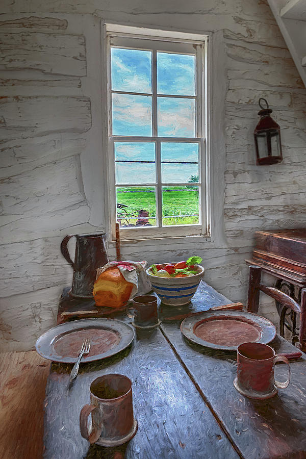 A Prairie Meal Photograph by Susan Rissi Tregoning