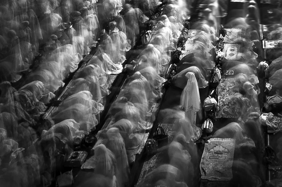 Black And White Photograph - A Prayer Movement by Antonyus Bunjamin (abe)