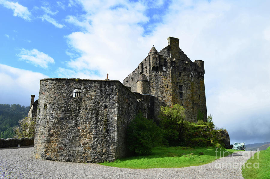 A Pretty Look at Eilean Donan Castle Photograph by DejaVu Designs