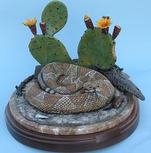 A Prickly Affair Sculpture by Bob Scheelings A Prickly Affair Sculpture by Bob Scheelings