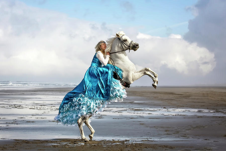 A Princess And Her Steed Photograph by Wes and Dotty Weber