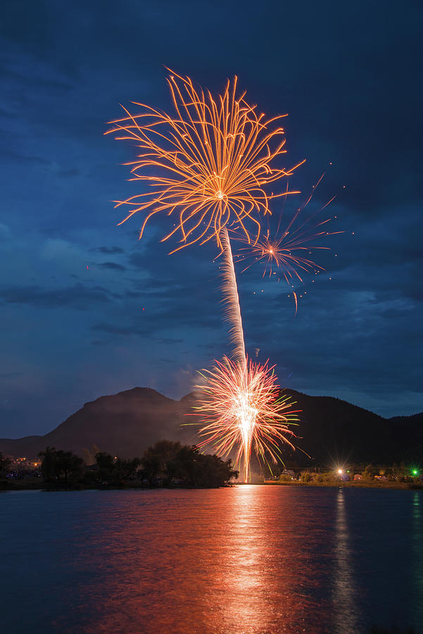 A Prodigious Fulmination In Palmer Lake, Colorado  Photograph by Bijan Pirnia