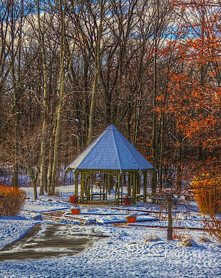A Quiet Place-fall time-winter Photograph by Robert Pearson