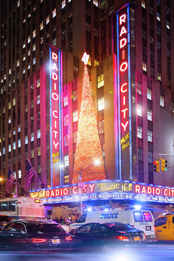 A Radio City Music Hall Christmas Photograph by Mark Andrew Thomas