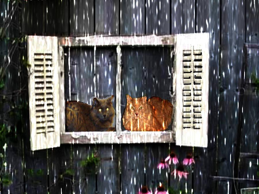 A Rainy Day Mixed Media by Tony Kroll