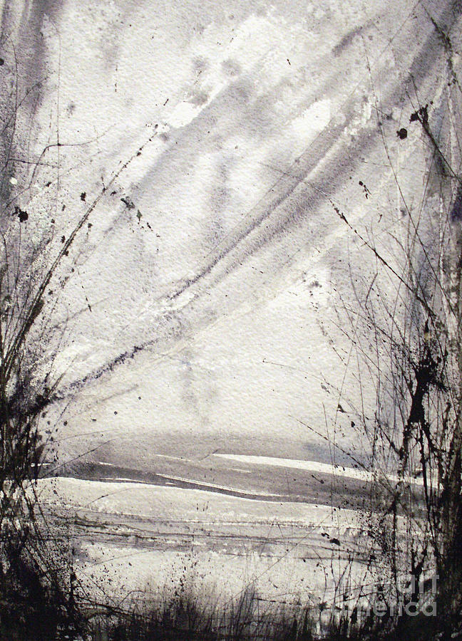 Winter Painting - A random path by Keran Sunaski Gilmore