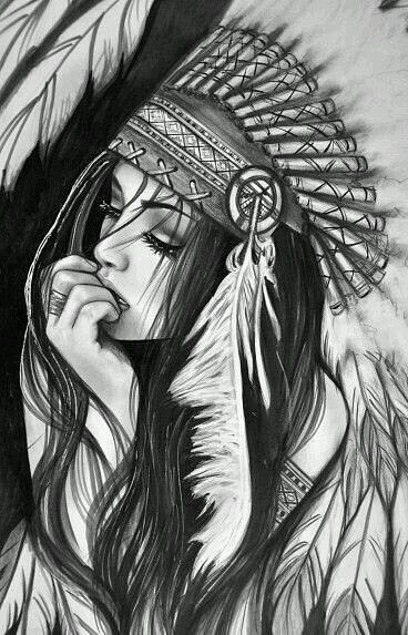 Amazon.com: Chief Red Cloud Pencil Drawing American Indian Art Print by  Artist D...: Posters & Prints