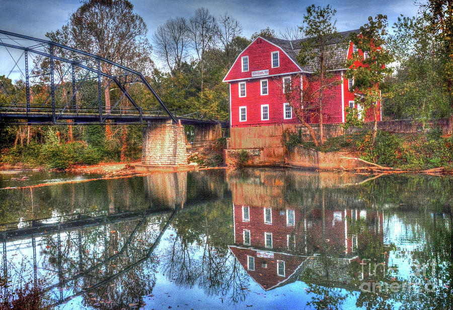 A Reflection of the Mill Photograph by Michael Ciskowski