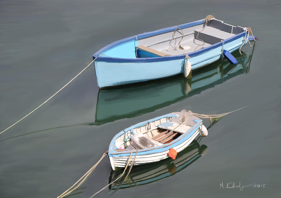 A Rising Tide ... Painting by Michael Hodgson