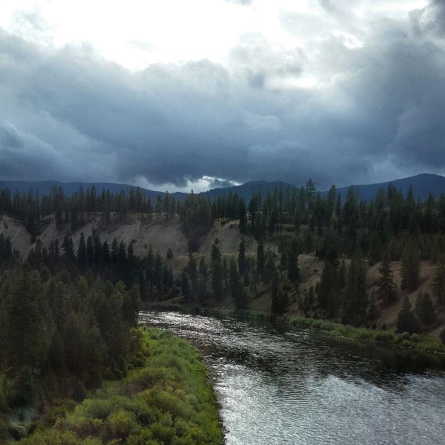 A River Ran Photograph by Alison Shinall - Fine Art America