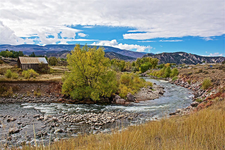 A River Runs Through Eagle off I 70-Colorado  Photograph by Ruth Hager