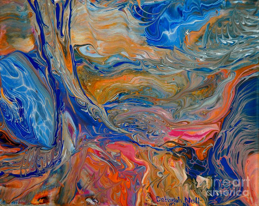 A River Runs Through It Painting by Deborah Nell