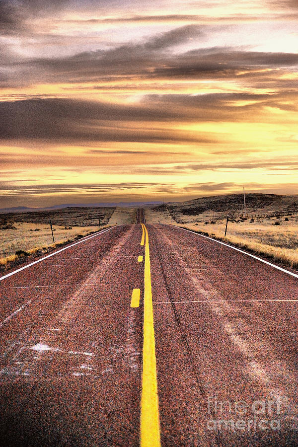 A road that never ends Photograph by Jeff Swan
