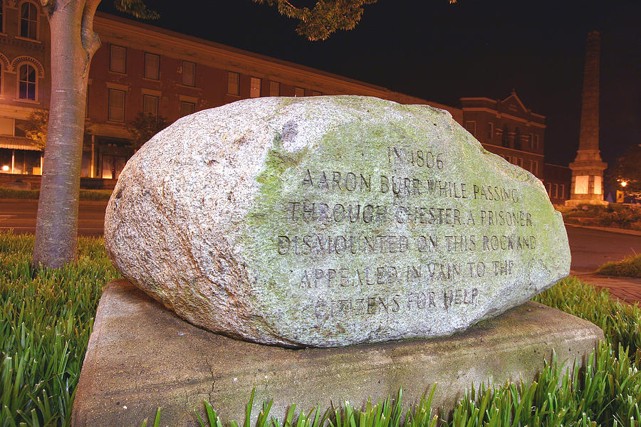 A Rock Upon Which A Prisoner Stood Photograph by Joseph C Hinson