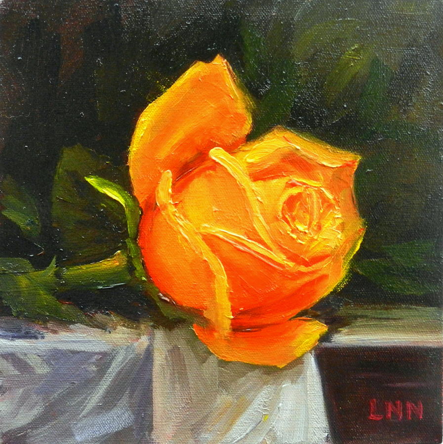 A Rose Painting by Ningning Li