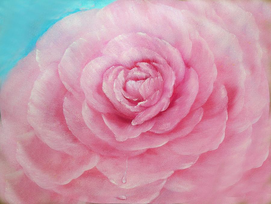 A Rose of Pink Painting by Joni McPherson