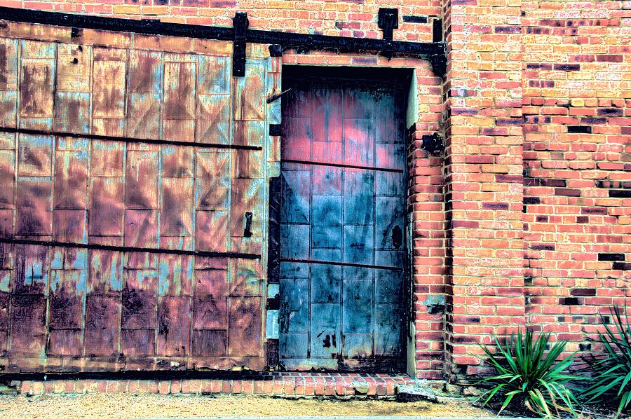A Rusty Loading Dock Door Photograph by Diana Mary Sharpton