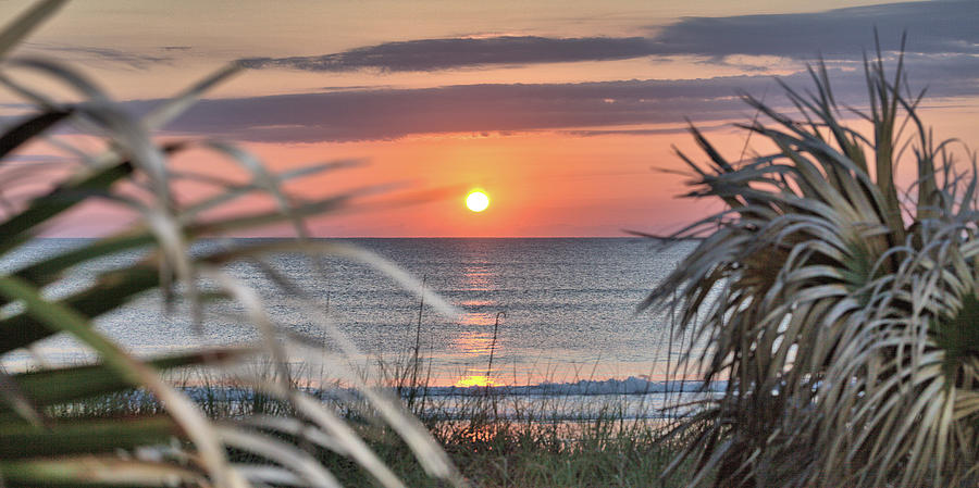 A Satellite Beach Sunrise Photograph by Gordon Elwell