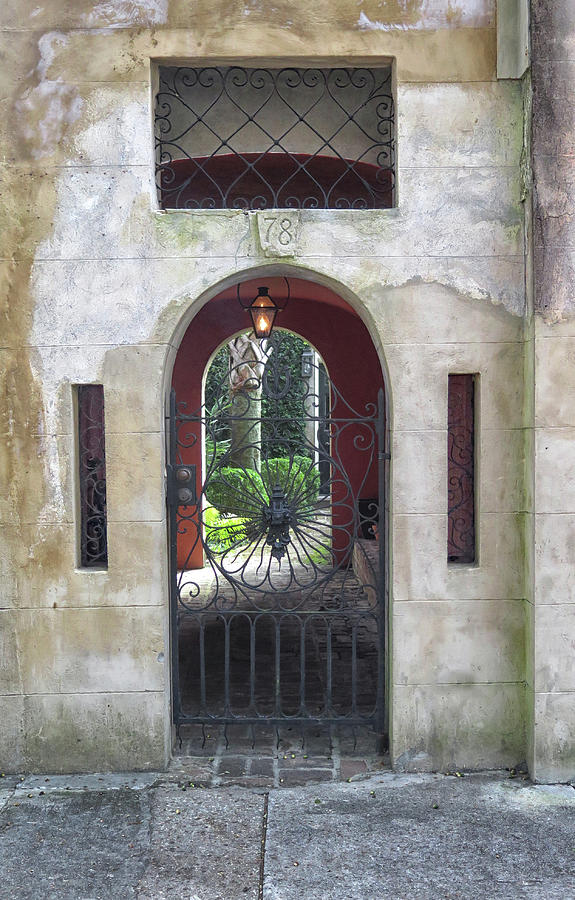A Savannah Doorway Photograph by Dave Mills