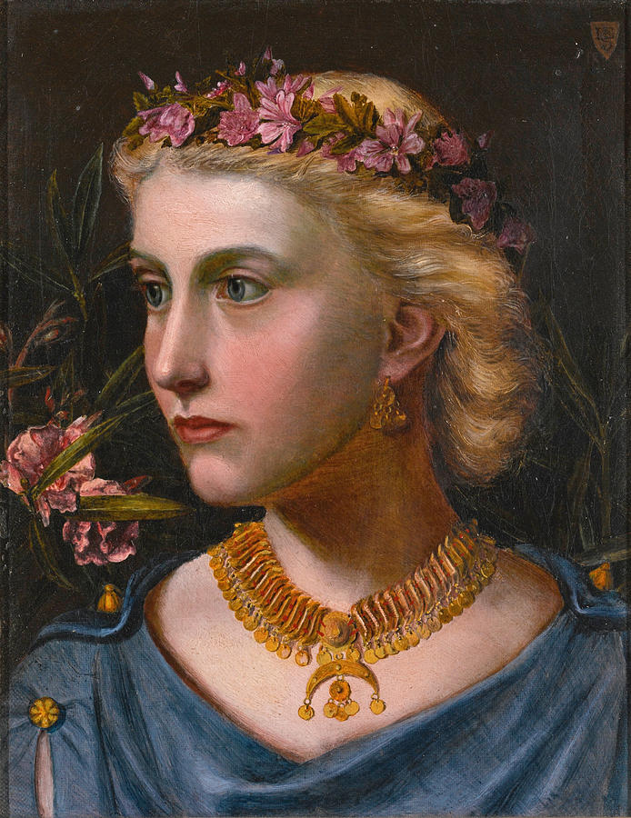 A Saxon Princess Painting by Emma Sandys - Fine Art America