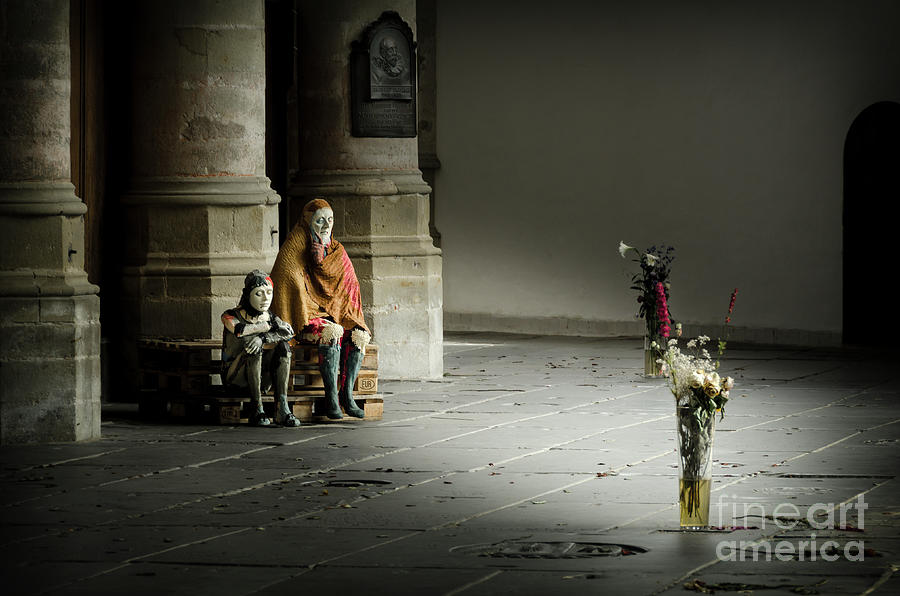 A scene in Oude Kerk Amsterdam Photograph by RicardMN Photography
