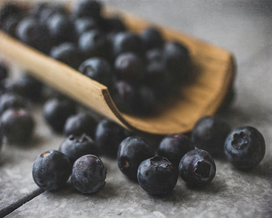 A Scoop of Berries Photograph by Teresa Wilson