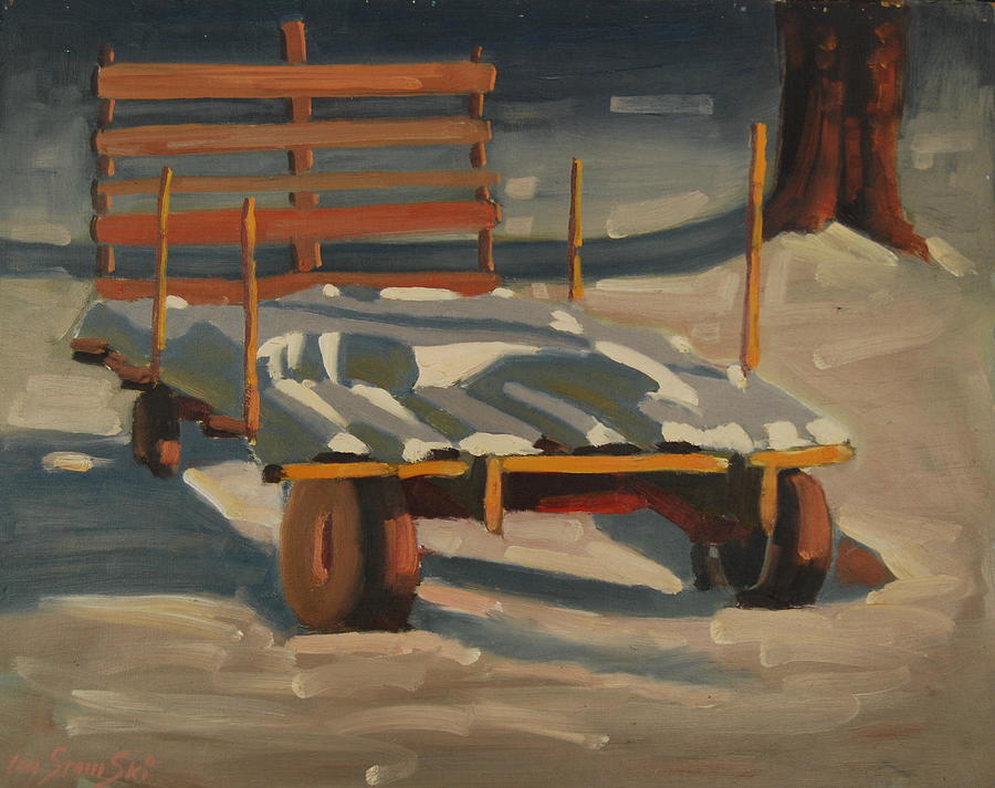 A Second Blanket Painting by Len Stomski