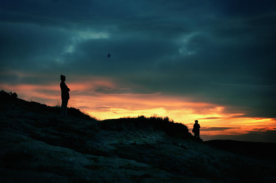 Silhouettes Photograph - A Sense Of Loss by Zapista Zapista Silhouettes Photograph - A Sense Of Loss by Zapista Zapista
