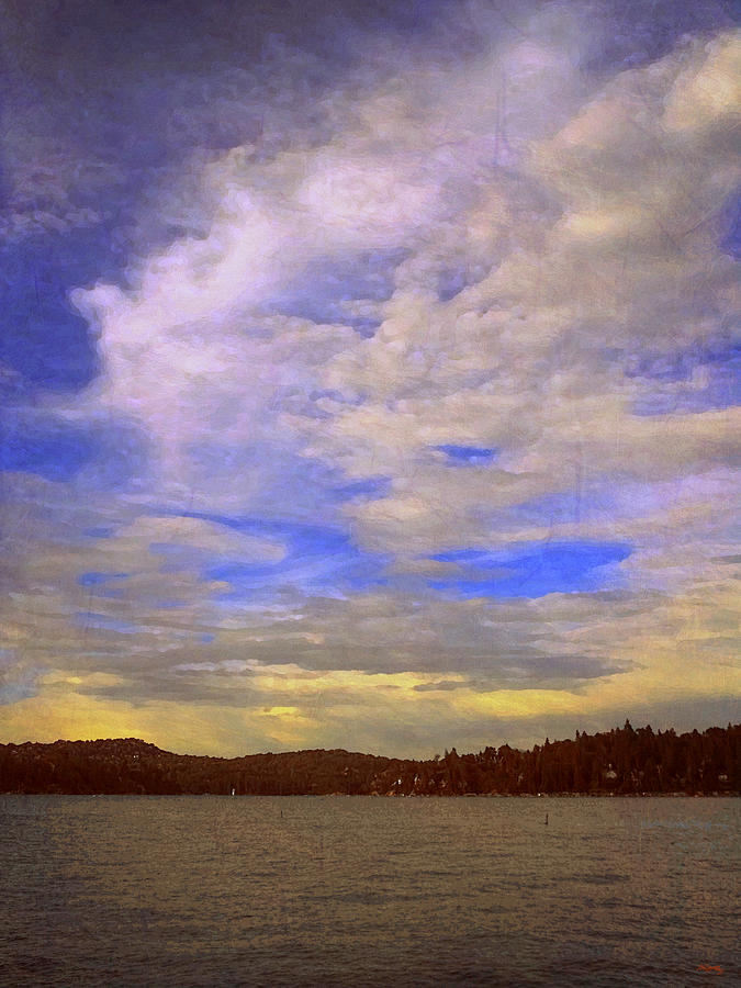 A Simple Peace - Lake Arrowhead Photograph by Glenn McCarthy Art and Photography