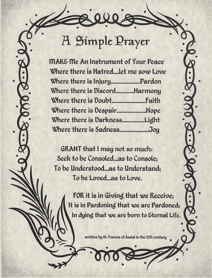 a-simple-prayer-for-peace-by-st-francis-of-assisi-on-parchment