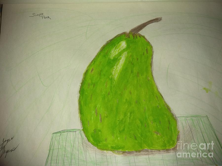 A simply pear by Joyce A Rogers A simply pear by Joyce A Rogers