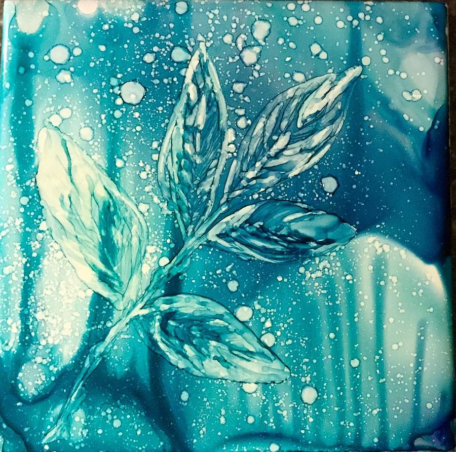 Winter Painting - A Single Winter Moment by Debora Boudreau
