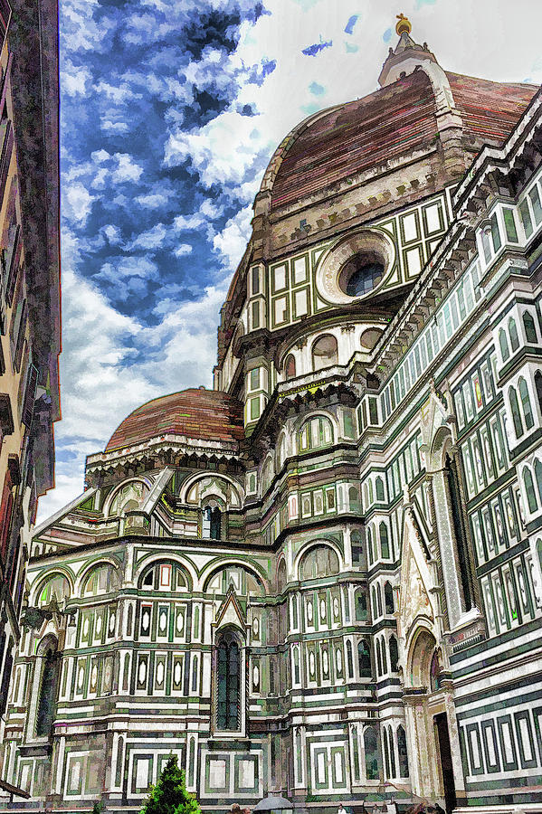 A Slice of Florence Digital Art by Lisa Lemmons-Powers