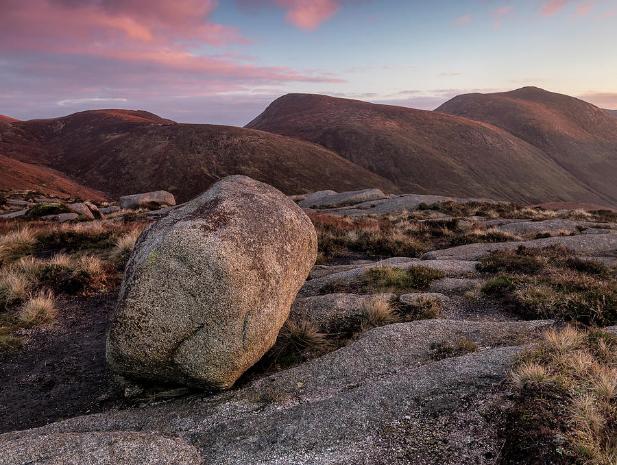 Autumn Photograph - A Slievenaglogh Rock in fading golden light by Glen Sumner Autumn Photograph - A Slievenaglogh Rock in fading golden light by Glen Sumner