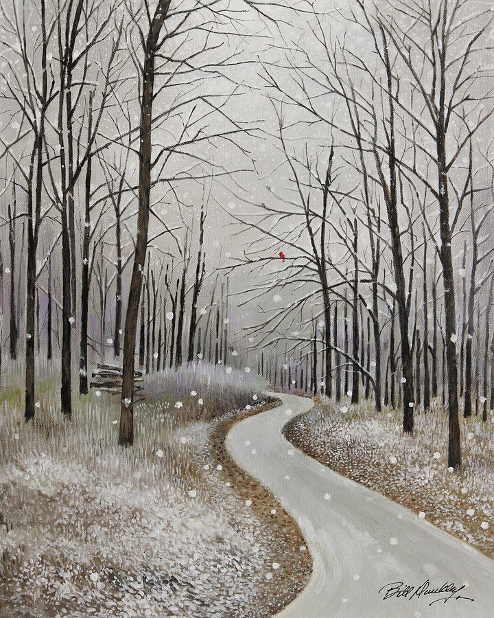 Snowy Path Canvas & Sign Painting