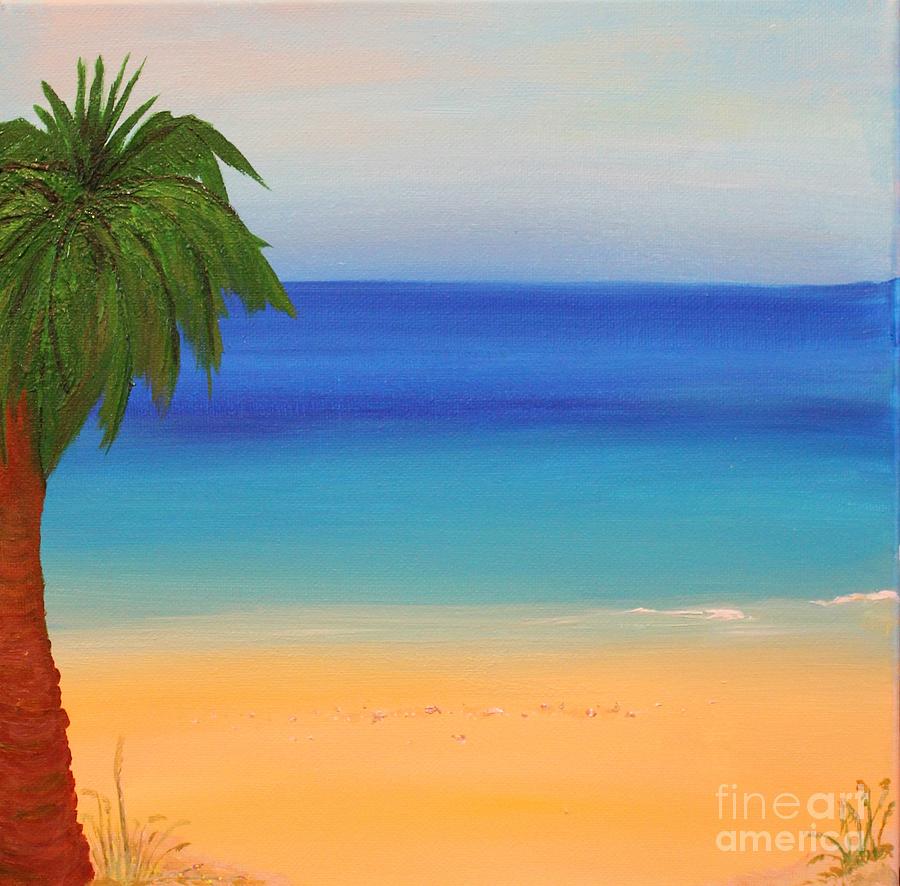 Beach Painting - A Special Place by Mesa Teresita
