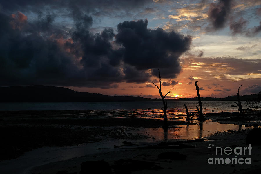 A Spectacular Sunset In The Andamans Photograph