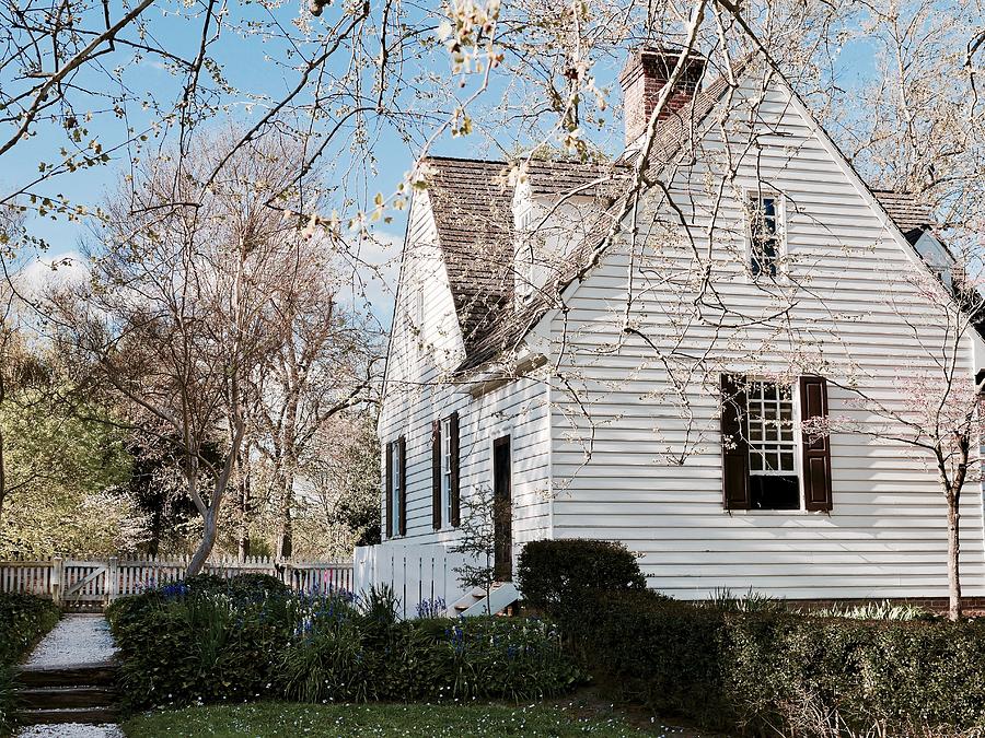 Spring Photograph - A Spring Day in Colonial Williamsburg by Rachel Morrison