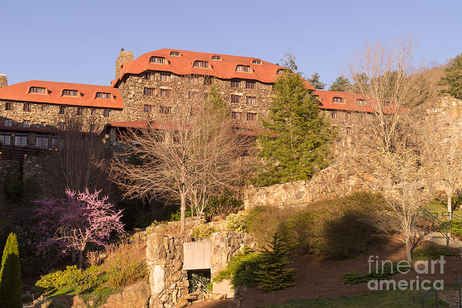 A Spring Evening at the Grove Park Inn Photograph by MM Anderson