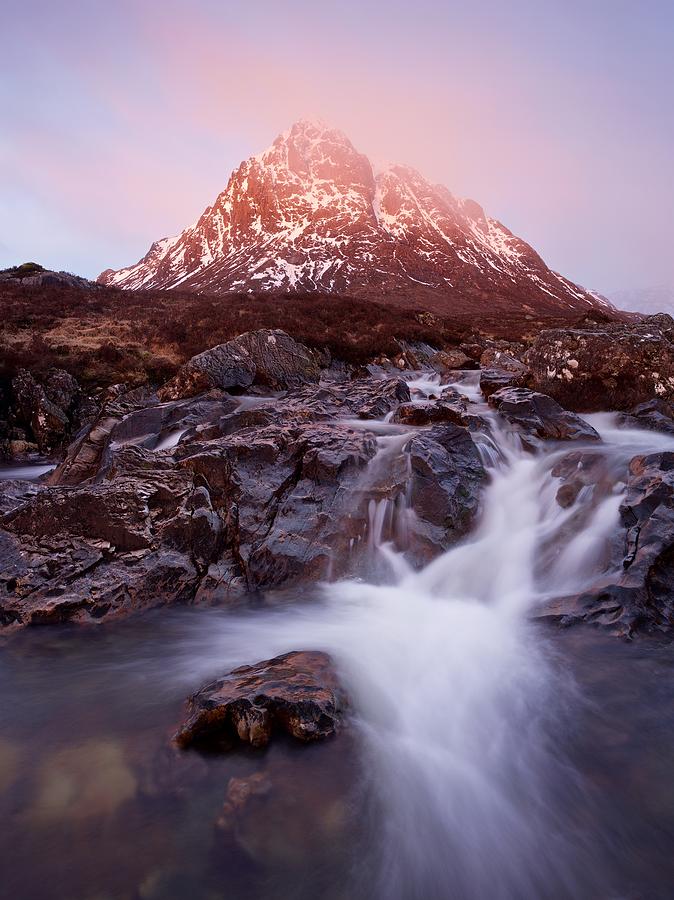 A Spring Sunrise in Glencoe Photograph by Stephen Taylor