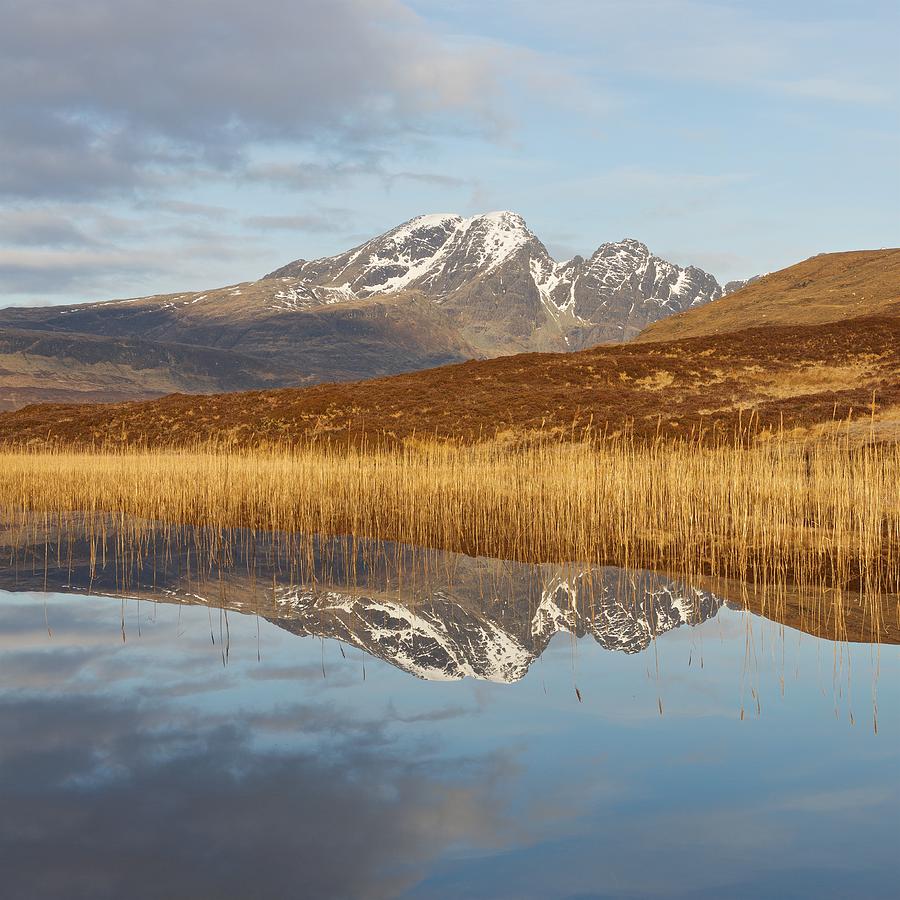A springs morning at Blaven Photograph by Stephen Taylor