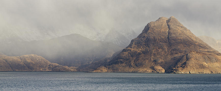A Squall at Elgol Photograph by Stephen Taylor